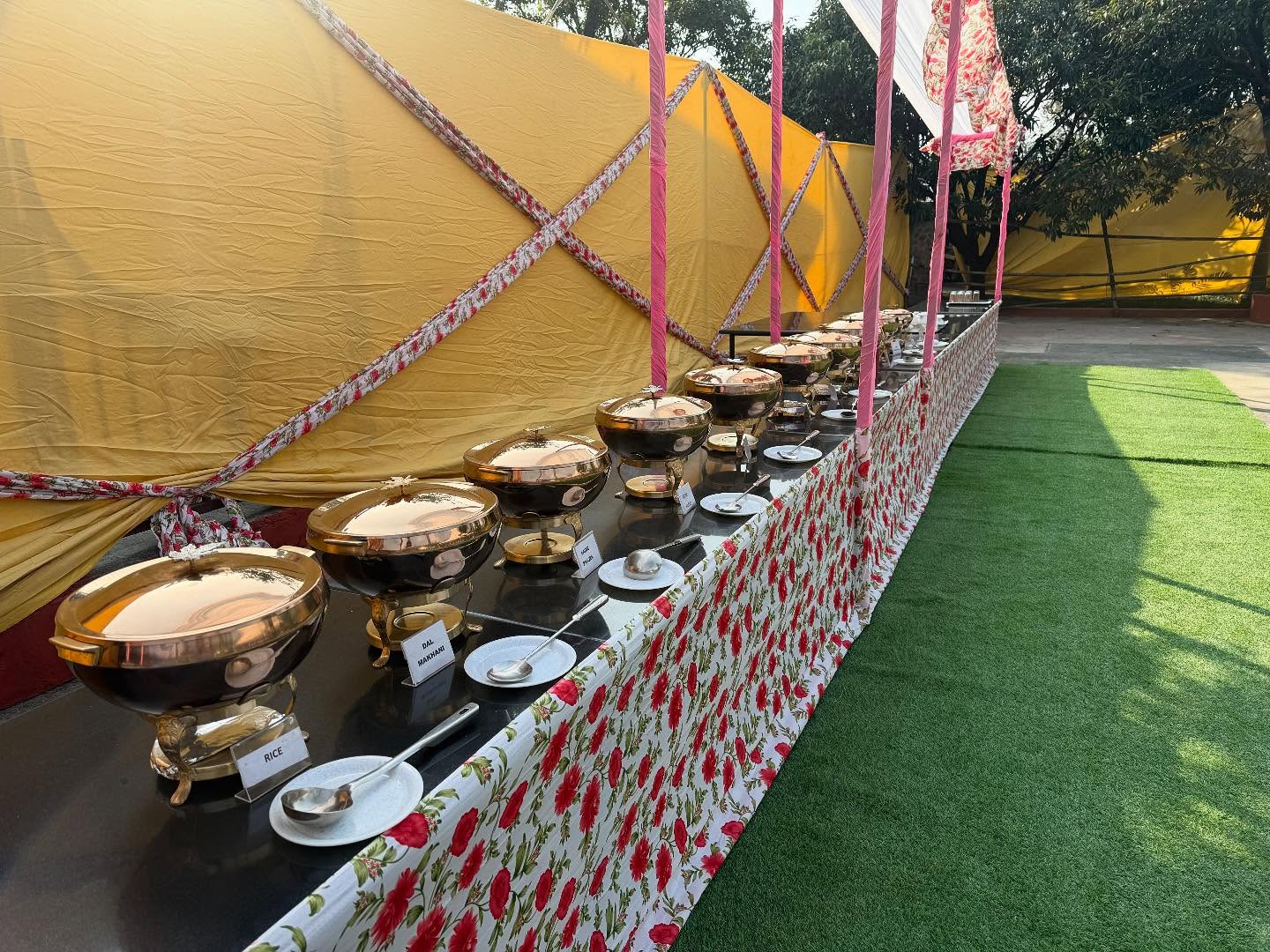 Function-lunch-setup - Kunkhet Valley Resort